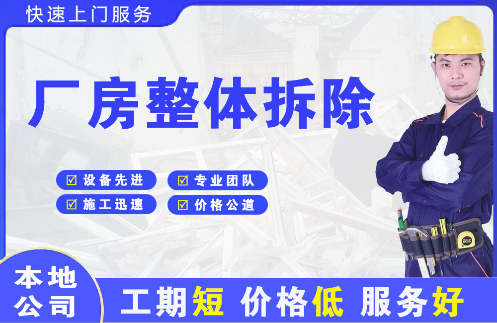 枞阳县厂房整体拆除